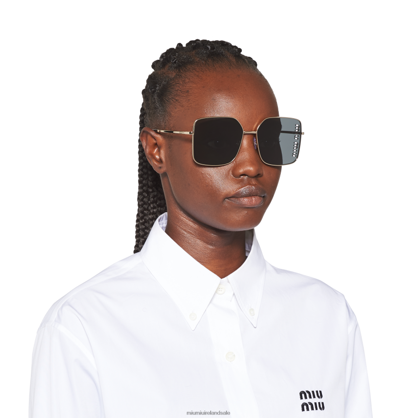 IE Miu MiuAccessories Eyewear Collection Sunglasses Slate Gray Lenses XJN62J1261