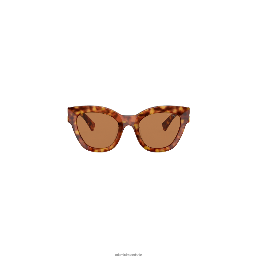 IE Miu MiuAccessories Glimpse Sunglasses Camel Beige Lenses XJN62J1252