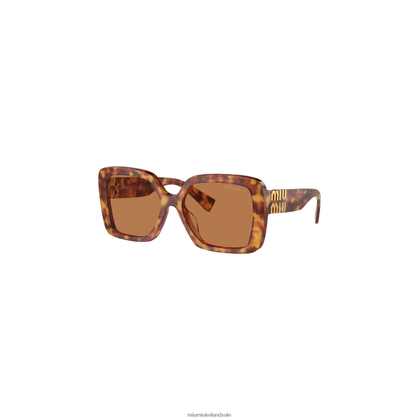 IE Miu MiuAccessories Glimpse Sunglasses Camel Beige Lenses XJN62J1284
