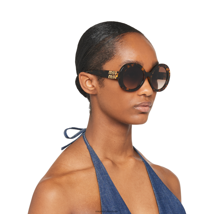 IE Miu MiuAccessories Glimpse Sunglasses Gradient Sienna Lenses XJN62J1285