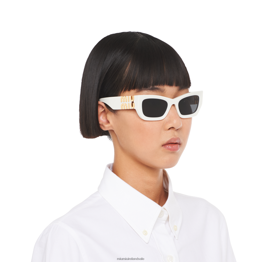 IE Miu MiuAccessories Glimpse Sunglasses Slate Gray Lenses XJN62J1243