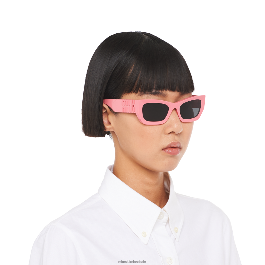 IE Miu MiuAccessories Glimpse Sunglasses Slate Gray Lenses XJN62J1244