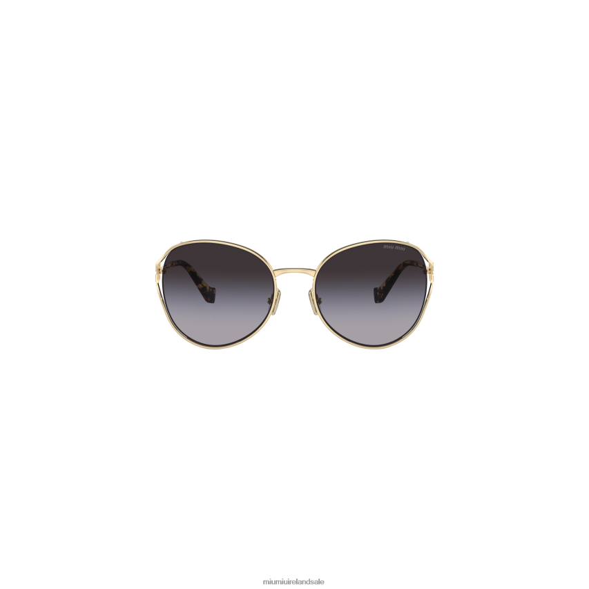IE Miu MiuAccessories Logo Sunglasses Gradient Smoky Gray Lenses XJN62J1290