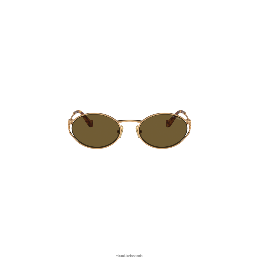 IE Miu MiuAccessories Logo Sunglasses Loden Lenses XJN62J1287