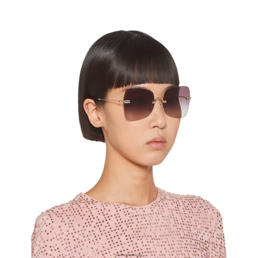 IE Miu MiuAccessories Maniere Eyewear Gradient Smoky Gray Lenses XJN62J1272