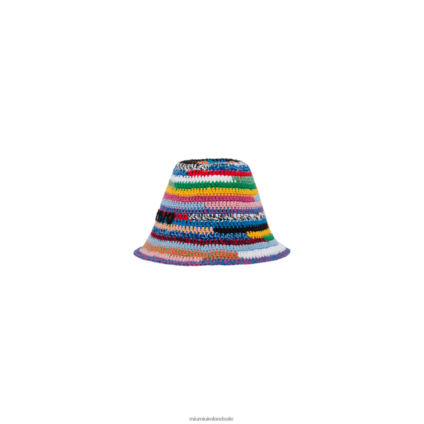 IE Miu MiuAccessories Cotton Hat Multicolored XJN62J1222