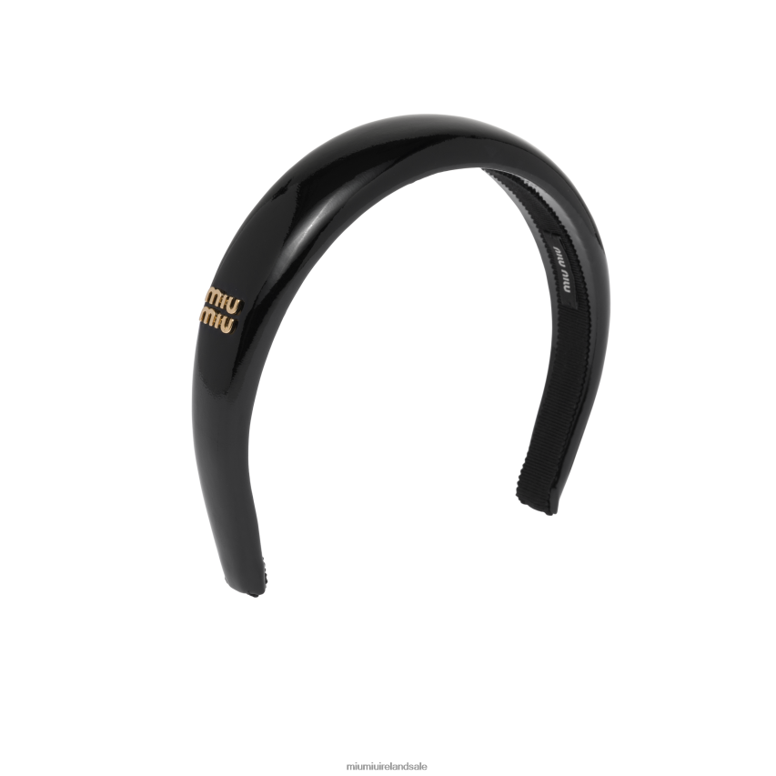 IE Miu MiuAccessories Hair Bands Black XJN62J1142