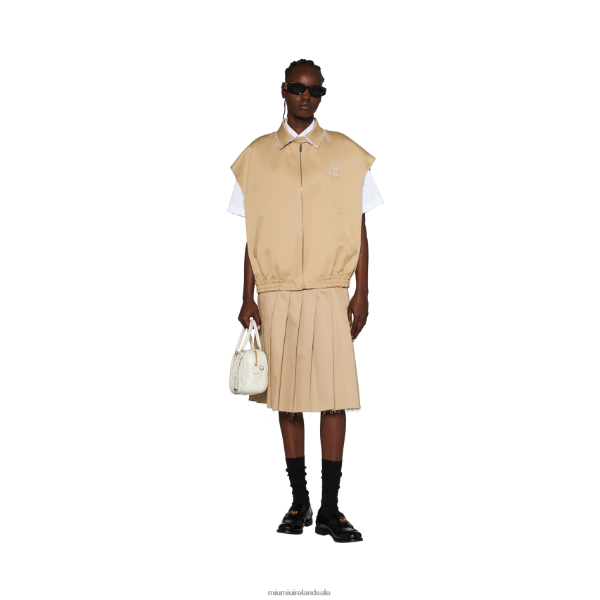 IE Miu MiuReady To Wear Chino Blouson Jacket Cord XJN62J471