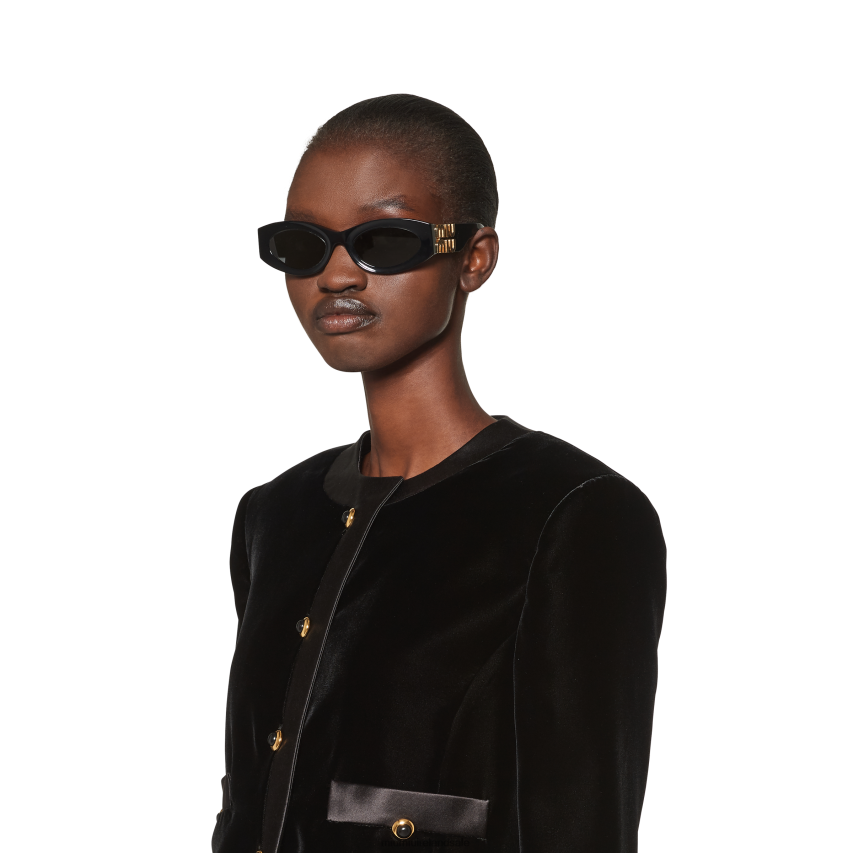 IE Miu MiuReady To Wear Velvet Single-breasted Jacket Black XJN62J500