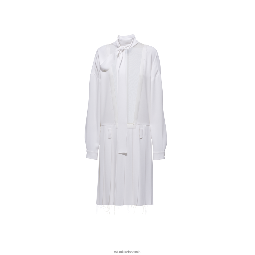 IE Miu MiuReady To Wear Sable Dress White XJN62J417