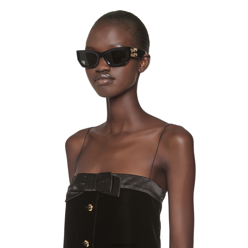 IE Miu MiuReady To Wear Velvet Short Dress Black XJN62J403