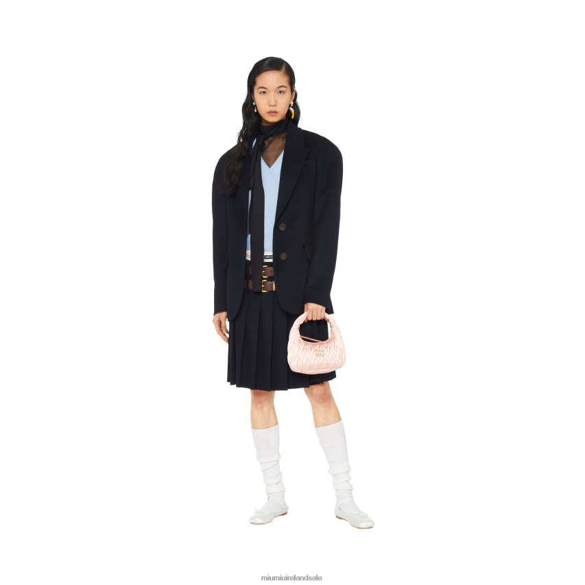 IE Miu MiuReady To Wear Cashmere Sweater With Logo Astro XJN62J801