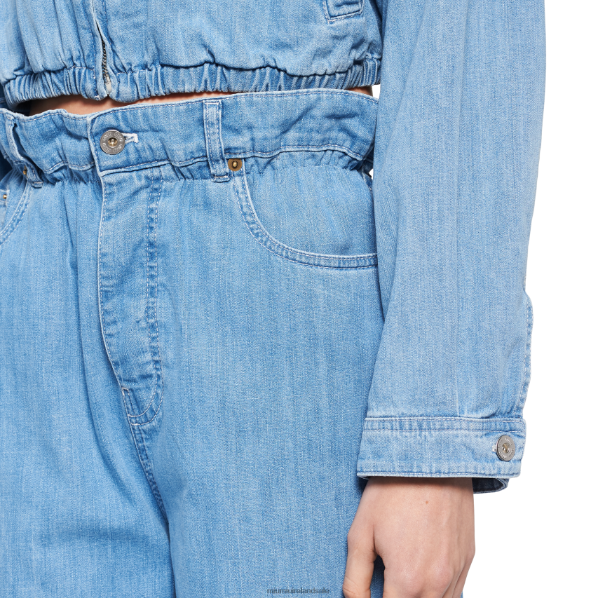 IE Miu MiuReady To Wear Denim Jeans Sapphire Blue XJN62J962