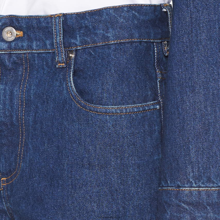 IE Miu MiuReady To Wear Five-pocket Denim Jeans Navy XJN62J993